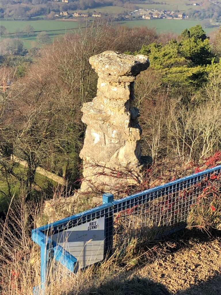 The Devil's Chimney on Leckhampton Hill
